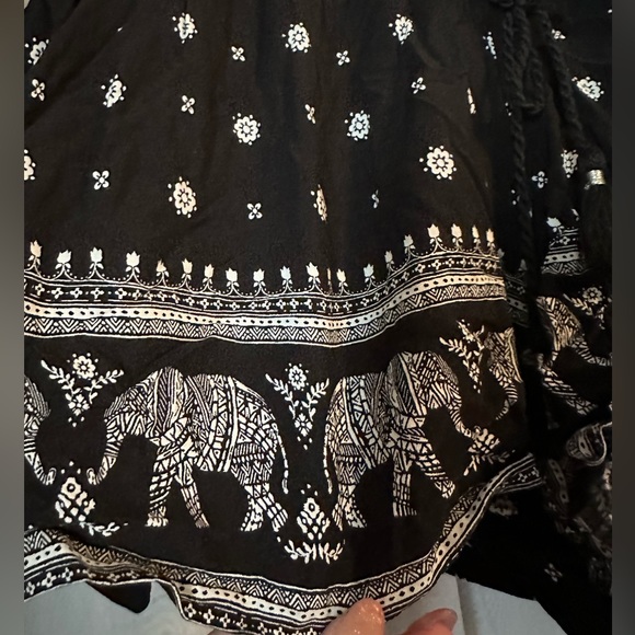 Elephant Boho Shorts - Picture 3 of 4